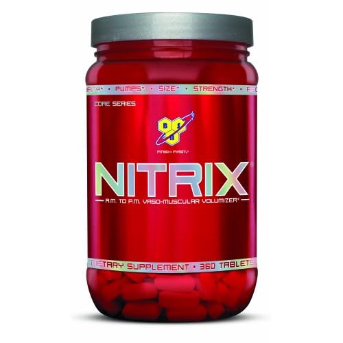 BSN Nitrix A.M. to P.M. Vaso-Muscular Volumizer, 360 Tablets image